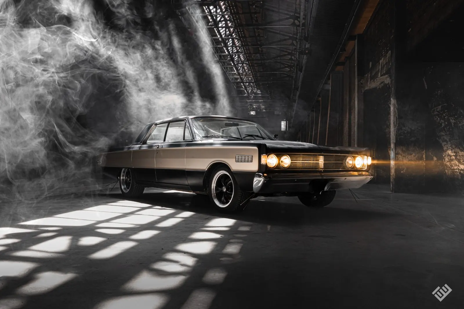 Klassieke auto in de Koekbouw tijdens Classics for Charity – Oldtimer Photo Experience