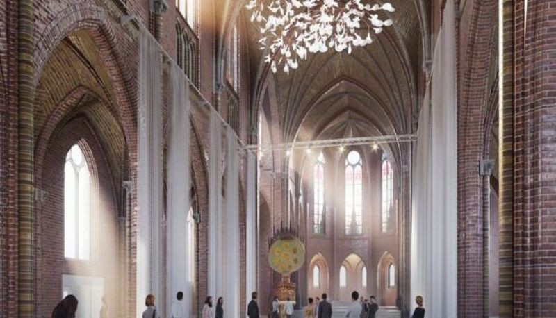 Interieur van Hotel Mariënhage in Eindhoven voor de ECC-fotoshoot met weinig licht